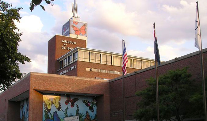 The Museum of Science in Boston, USA